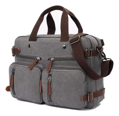 Crocod Mochila Convertible 3 En 1 Para Computadora Portátil,
