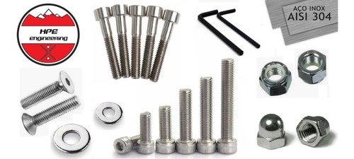 Kit Parafusos Allen Inox Crf 250f 19/... Completo 436 Peças
