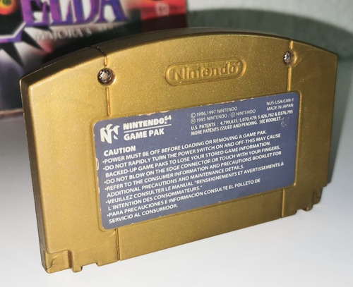 Zelda Majoras Mask 64 N64 Nintendo 64 (Usado)