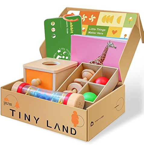 Tiny Land Montessori Toys Para 1 Año De Edad - Juego De Jugu