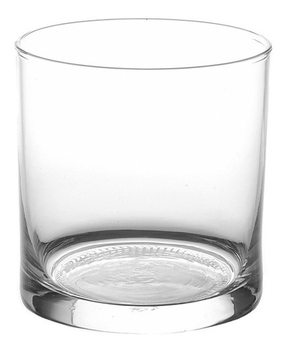 Vaso Vidrio Whisky Nadir Cylinder 320 Ml X6 Unidades