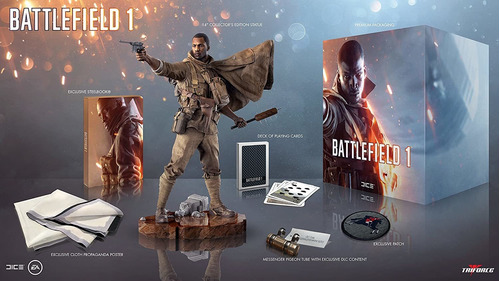 Figura Battlefield 1 Edición Coleccionista Sin Juego