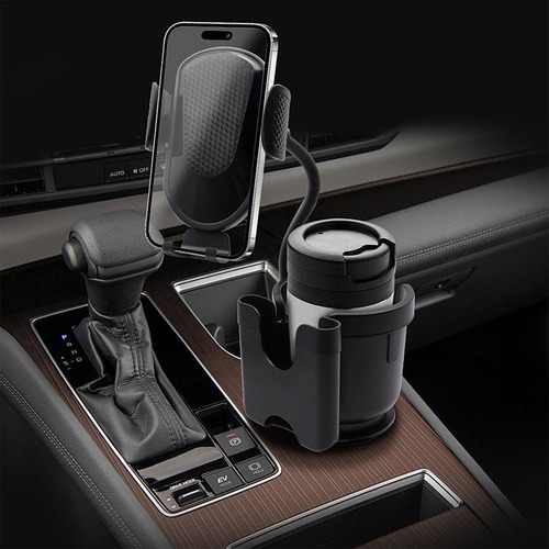 Soporte For Automóvil Con Portavasos For Teléfono Celular