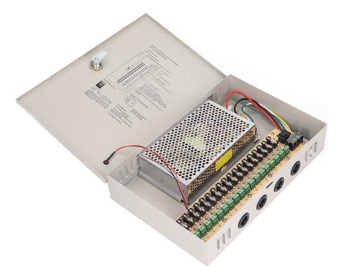 Caja De Fuente De Alimentación 12v10a, 18 Canales, Resistent