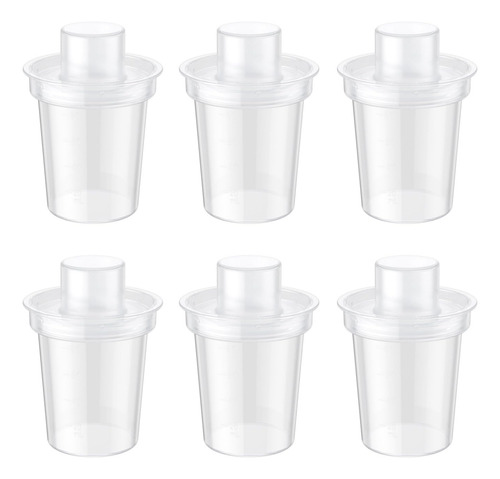 6 Dispensadores De Fórmula Infantil Portátiles, 80 Ml De Via