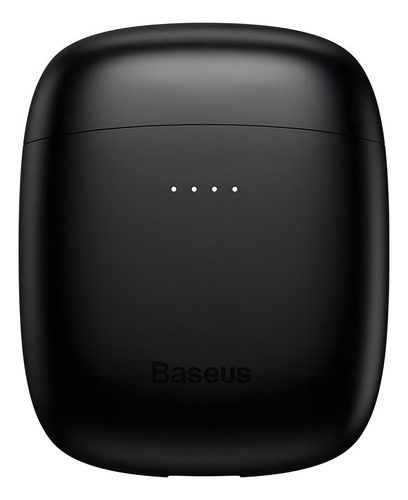 Auriculares in-ear inalámbricos Baseus W04 Pro black con luz LED