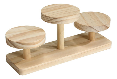 Soporte De Exhibición De Madera Para Postres, Gafas De Sol,