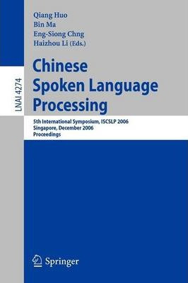 Libro Chinese Spoken Language Processing - Qiang Huo