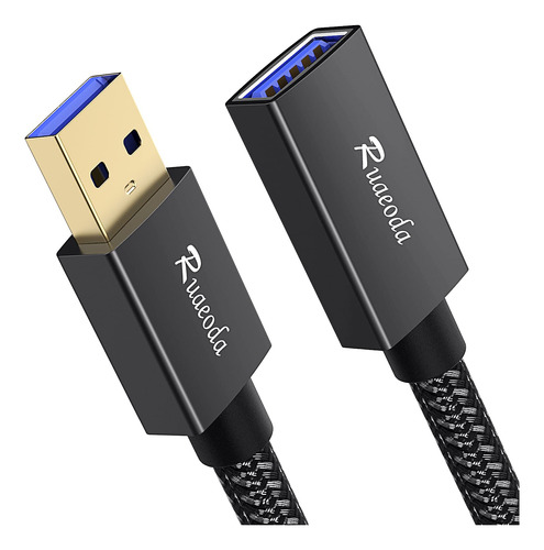 Ruaeoda Cable De Extension Usb 3.0 De 15 Pies, Usb 3.0 Tipo