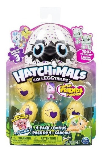 Hatchimals Colleggtibles Season 3 Huevos 4+bonus Spin Master