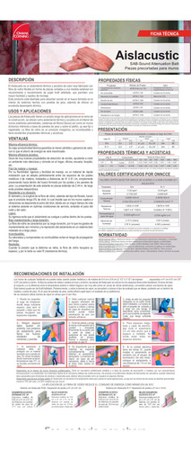 Fibra De Vidrio Aislhogar R11 3.5pul X 0.61 X 3 M Rollo
