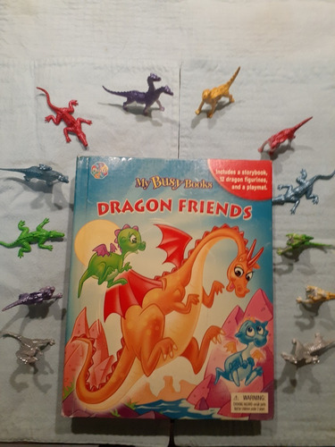 My Busy Books. Dragon Friends. Phidal.+12dragon.libro Niños1