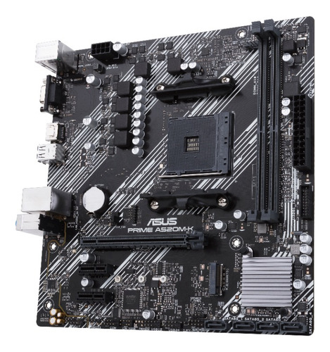Placa Madre Asus Prime A520m-k/csm Am4 Ddr4, Matx Dual