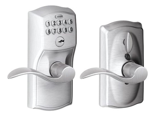 Schlage Fe595 Cam 626 Acc Entrada De Teclado Camelot Con Fle