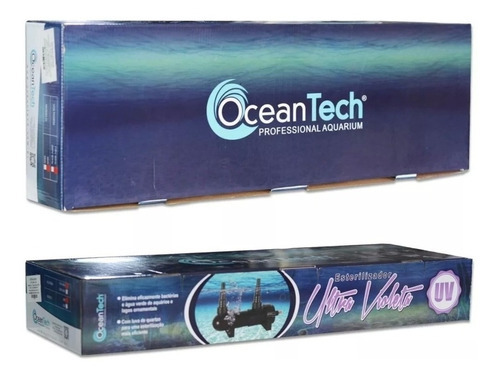 Filtro Uv Esterilizador 36w Ocean Tech Aquários Fontes Lagos 110v
