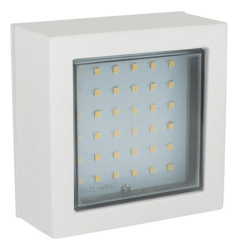 Luminario Led Cubo Para Exterior Ldlp01 Surtek Color de la luz Blanco 127V