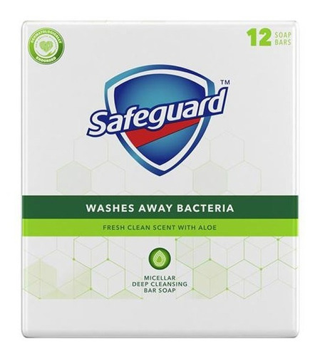 12 Jabones Antibacterial Safeguard Con Al - g a $32
