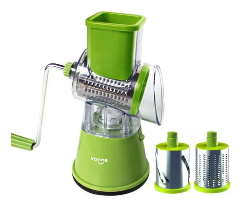 Rallador Rebanador Manual Vegetales Frutas Quesos Vonne