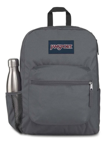 Mochila Jansport Cross Town Deep Grey Gris Original