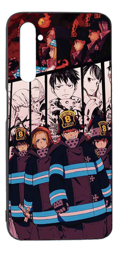 Funda Protector Para Realme 6 Pro Fire Force