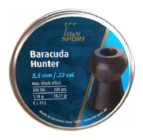 Poston H&n Baracuda Hunter 5.5mm 18,21 Gr 200 Unidades
