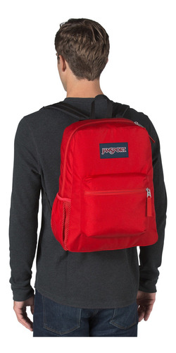 Mochila Jansport Unisex Rosa Cross Town Js0a47lw5xp