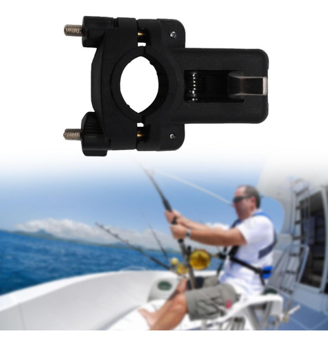 Fishing Rod Holder Fixed Support Universal Adjustable Black