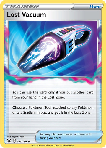 Cartas Pokemon Item Lost Vacuum 135/196 Lor