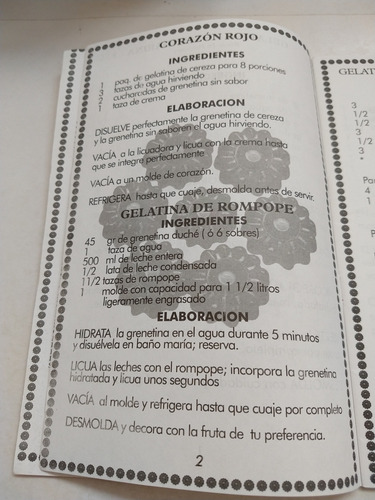 Revista Repostería Gelatinas Y Algo Más N 2 (Usado)
