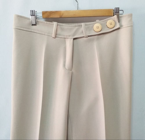 Pantalón Beige 42 De Ted Bodin Como Nuevo,  Cataleya 