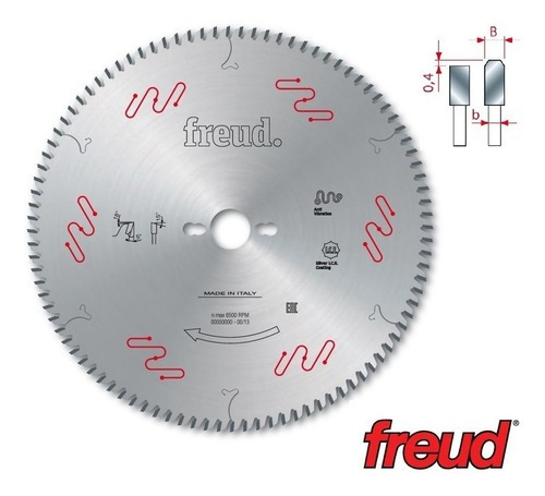 Serra Freud Ø400 120z Dentes Para Aluminio Lu5d2300 Cor Prateado