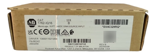 Allen Bradley 1762-iq16 Modulo De Entrada