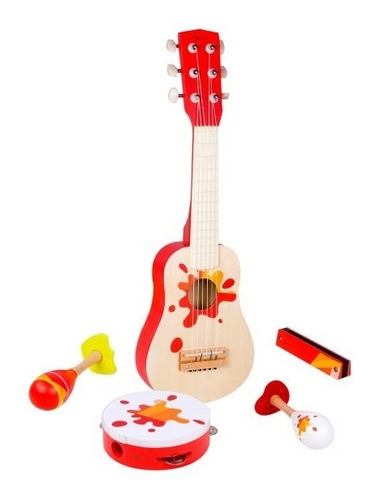 Imagen 1 de 2 de Set Musical Classic World- Set Instrumentos Musicales Madera
