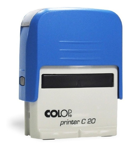 Sello automático azul Colop Printer C20, color de tinta: negro