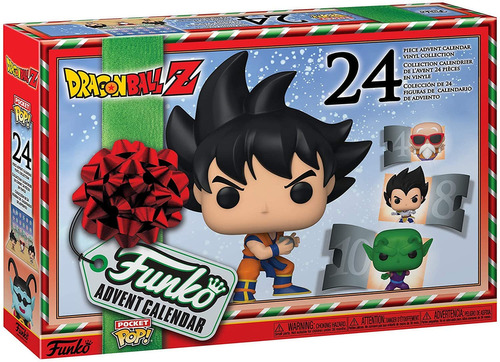 Calendario De Adviento Funko Dragon Ball Z Pocket Pop 24