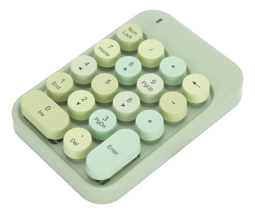 Teclado Numérico Inalámbrico Ajazz Chocolate Keycap Para Jue