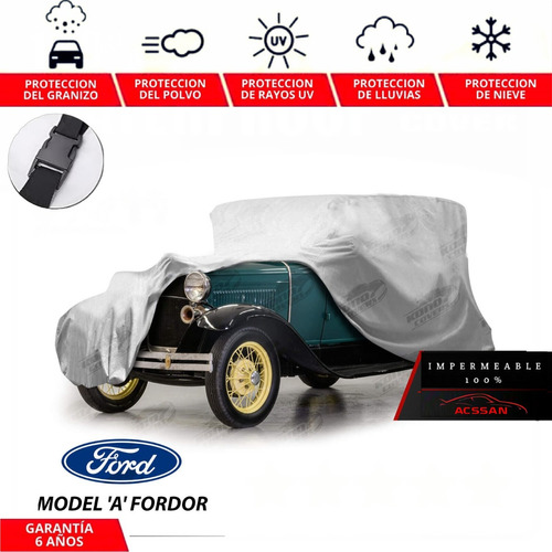 Funda Cubreauto Rk Con Broche Ford Modelo A 1928