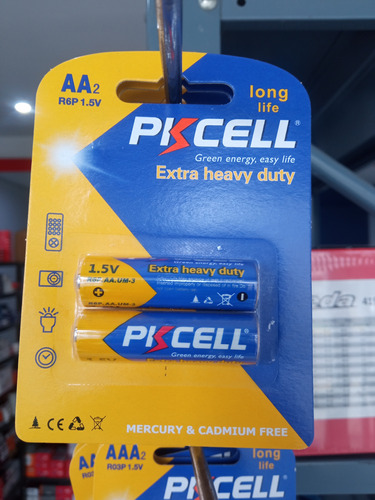 Bateria Aa Y Aaa Pkcell Super Heavy Duty