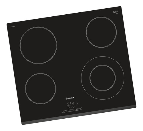 Anafe eléctrico Bosch PKF631B17E negro 220V