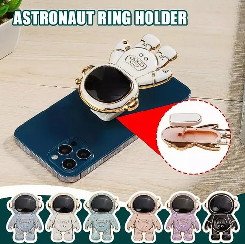 Pop Socket Soporte De Astronauta Para Celular Colores