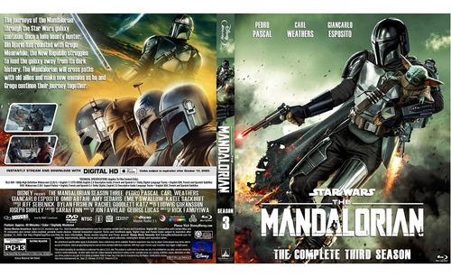 The Mandalorian Temporada 3 Blu Ray