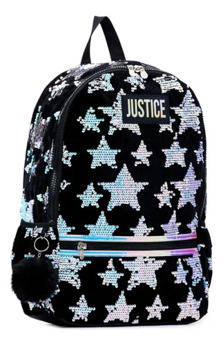 Mochila Marca Justice Juvenil De Estrellas 