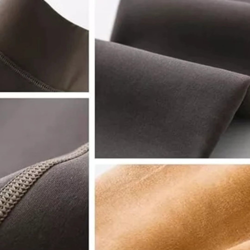 Calzas Efecto Piel Mujer Needfeel Felpa Talles Grandes