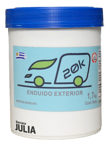 Imagen 1 de 2 de Enduido Para Exterior - Balde 1.7 Kg