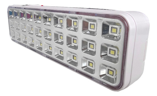 Luz De Emergencia Etheos 30 Led Recargable bateria con Cable 220v