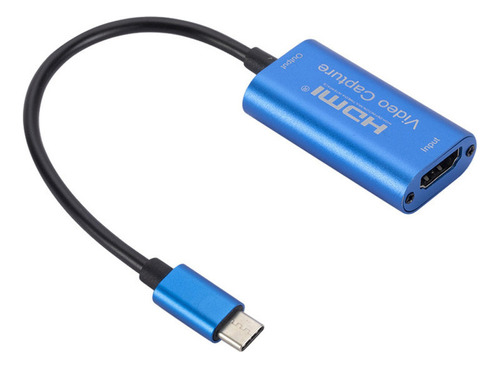 Adaptador Usb C A Tarjeta De Captura De Video 1080p 4k Apto