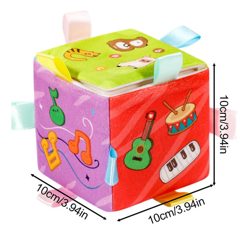 Toy De Cube Musical Learning Cube Cubo De Juguete De Música