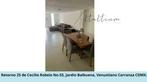 Se Vende Casa En Calle 9 No. 34, Valentín Gómez Farias, Venustiano Carranza, Cdmx. Pjr30-di