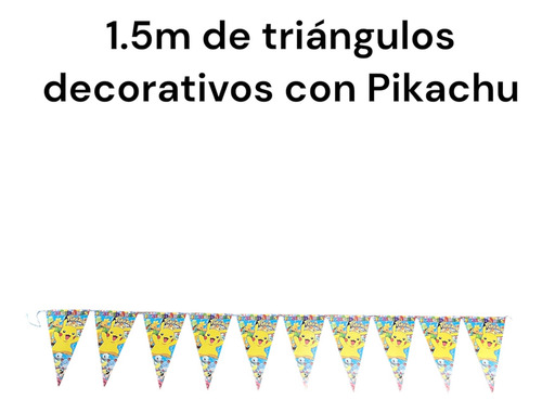 Kit De Pokemón Para Fiesta De 10 Personas Amarillo Pokémon Pokémon
