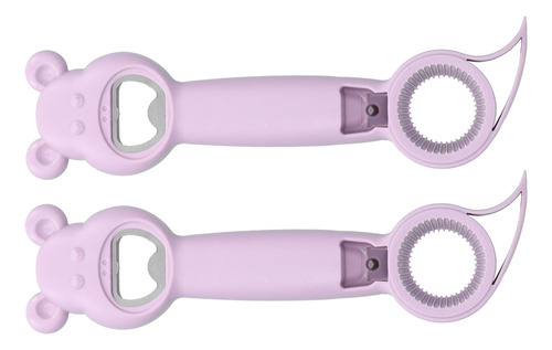 Abridor Manual Violet De 2 Latas 4 En 1, Universal Y Portáti